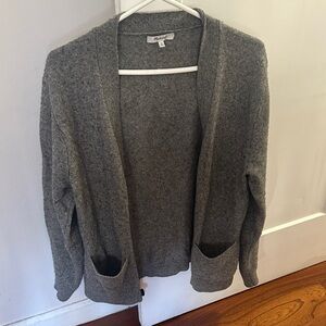 Madewell Gray Men's Cardigan Sweater